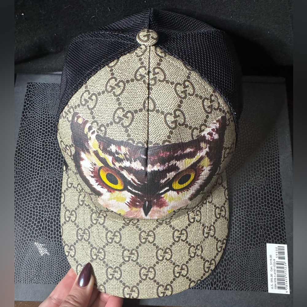 🔥Gucci Owl Trucker Hat🔥 - Picture 3 of 9